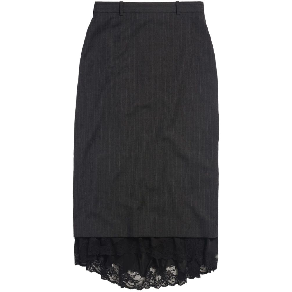 Women's 'Lingerie Pinstripe' Skirt