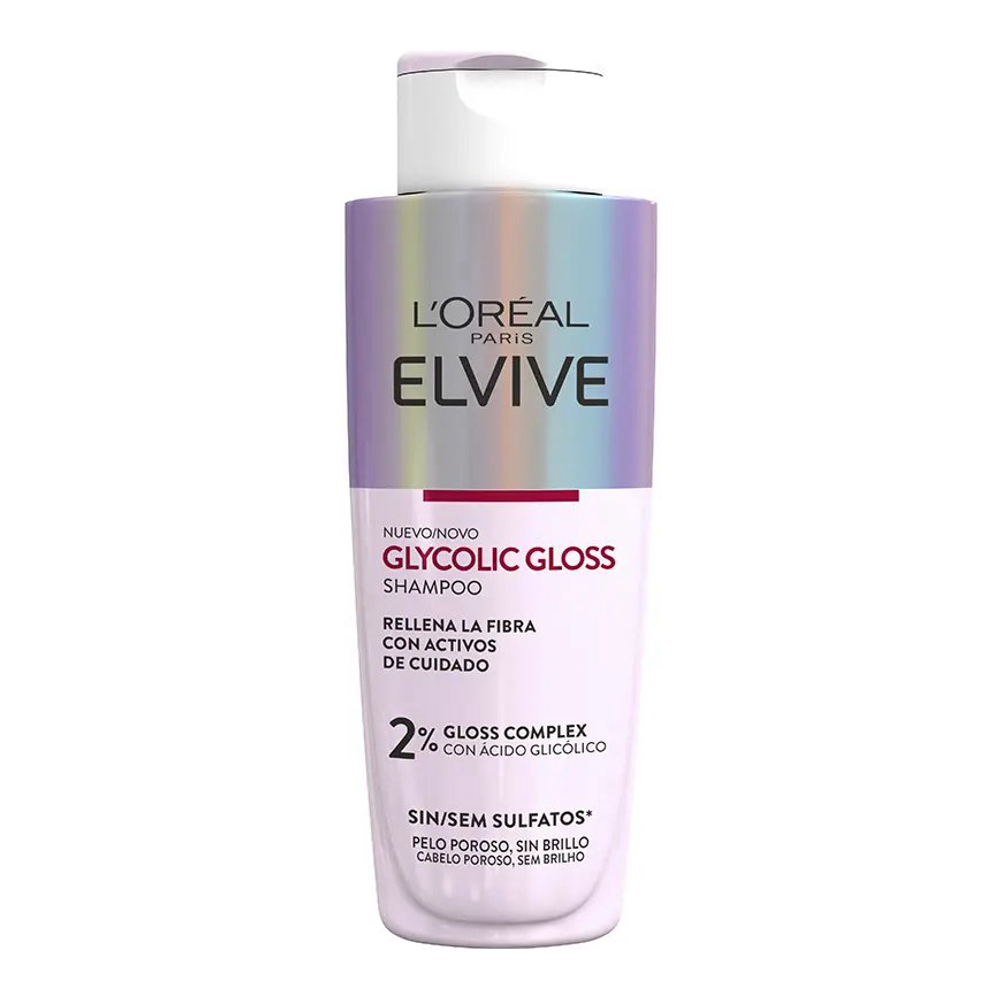 'Elvive Glycolic Gloss' Shampoo - Damaged Hair, Dry Hair, 200 ml