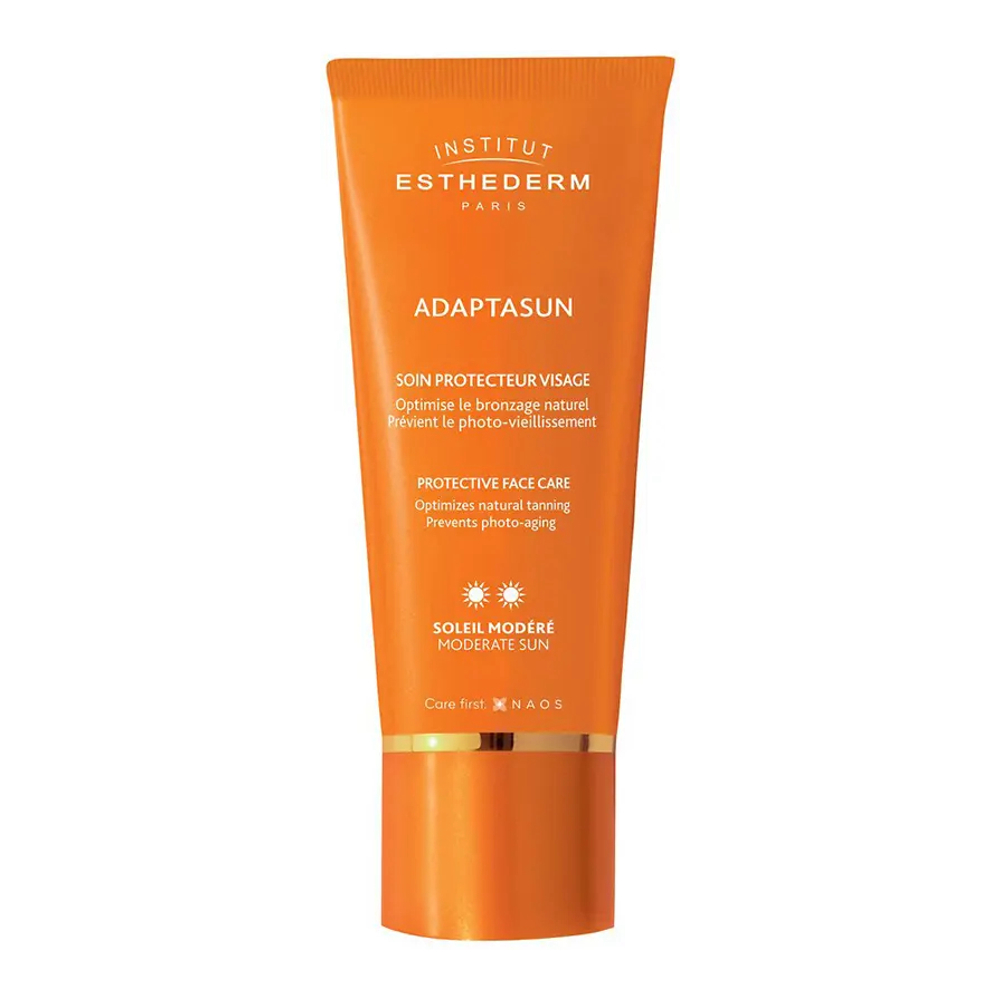 Crème solaire 'Adaptasun Moderate Sun Protective Face Care' - 50 ml