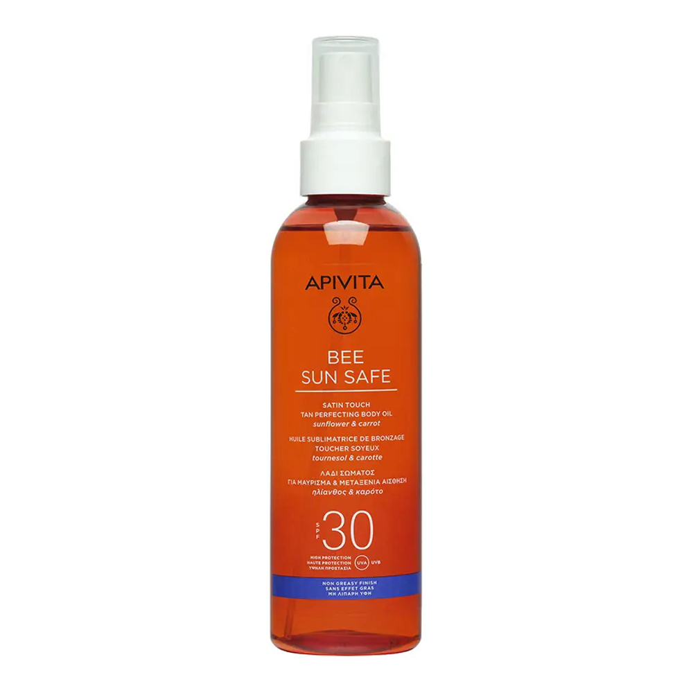 'Bee Sun Safe Satin Touch Tan Perfecting SPF30' Body Oil - 200 ml