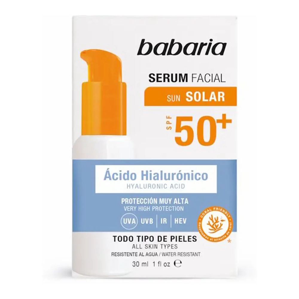 'Sun Solar Hyaluronic Acid SPF50+' Face Serum - 30 ml