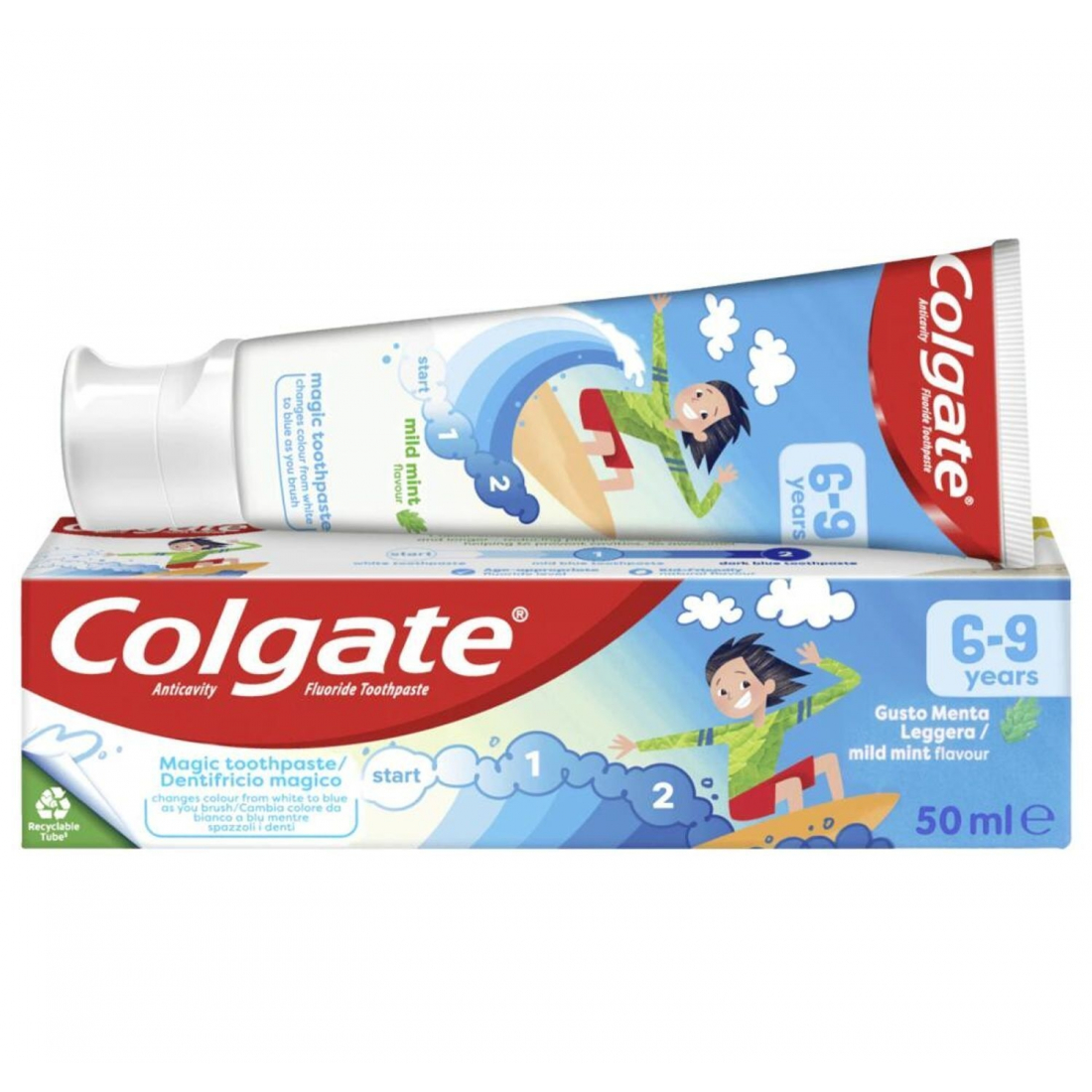 'Big Kids Smiles' Toothpaste - Mild Mint 50 ml