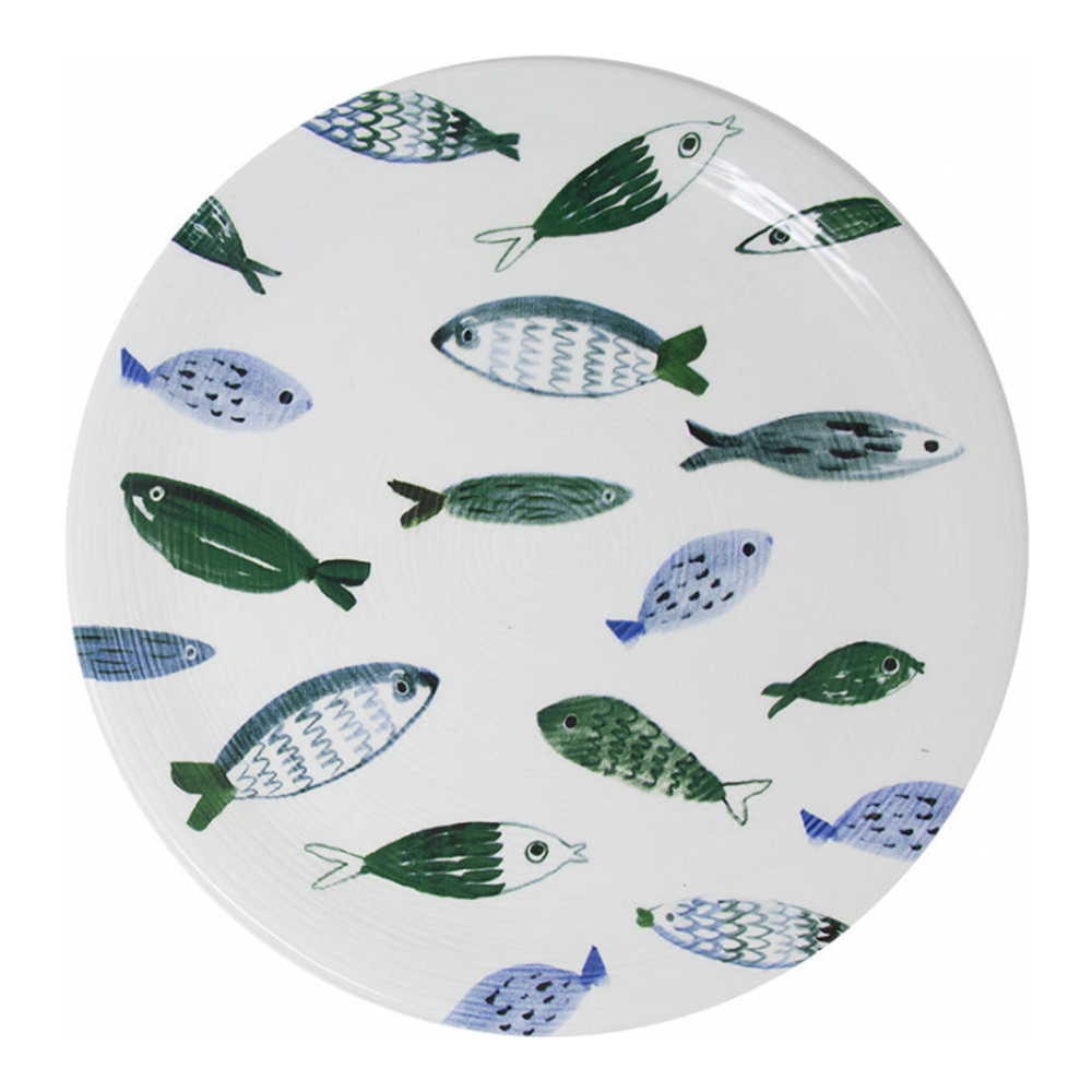 'Camogli Glazed Round' Serving Platter - 31 cm