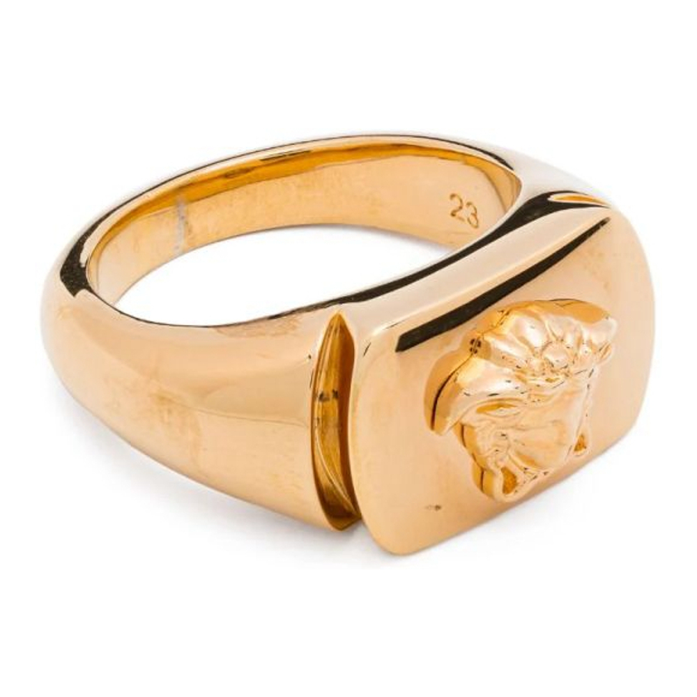 Bague 'Medusa-Embossed Signet' pour Hommes