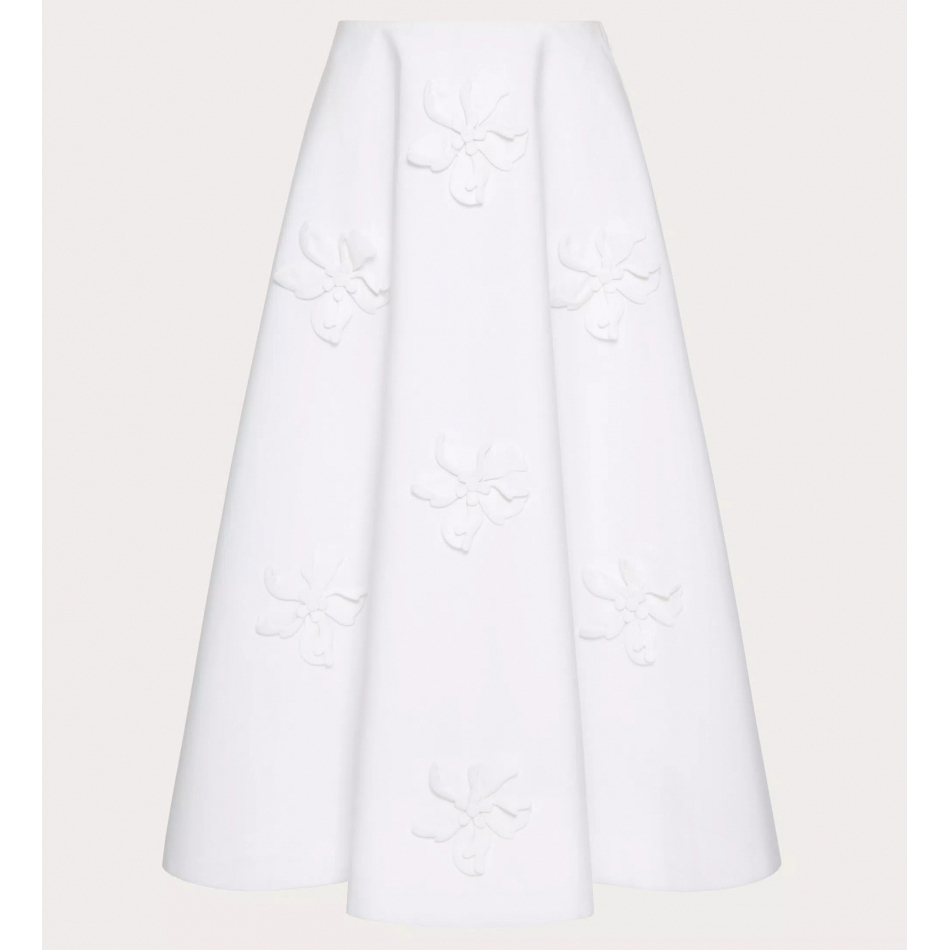 Women's 'Embroidered Compact' Midi Skirt