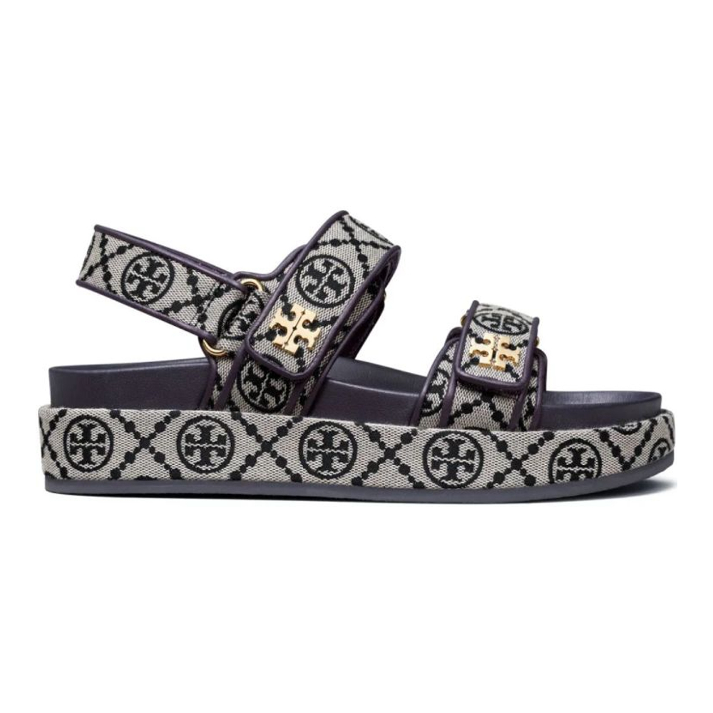 'Kira Sport Monogram' Sandalen mit Plateausohle für Damen