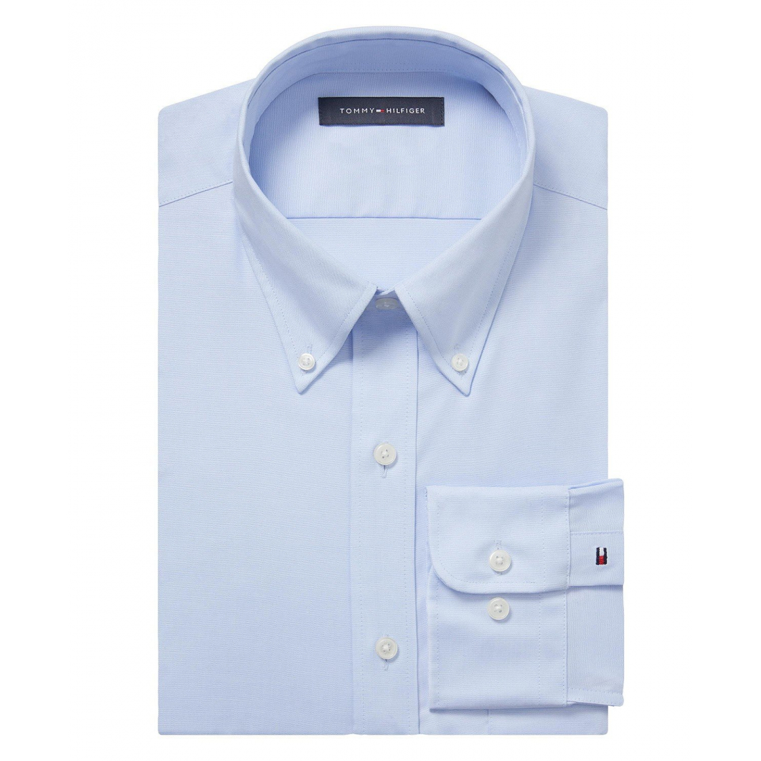 'TH Flex Regular Fit Wrinkle Resistant Stretch Pinpoint Oxford Dr' Hemd für Herren