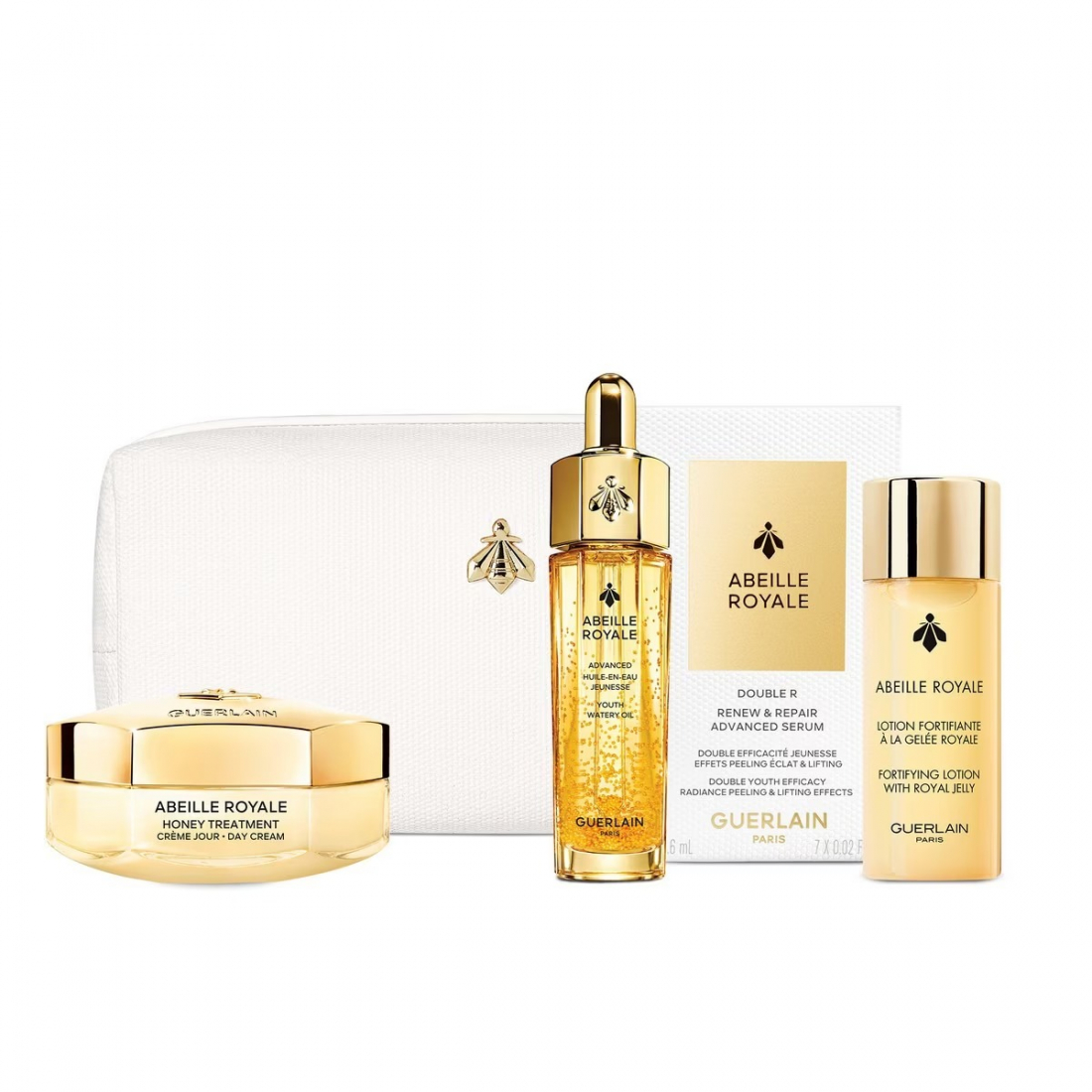 Set de soins anti-âge 'Abeille Royale Anti-Aging Ritual — Honey Treatment Day' - 5 Pièces