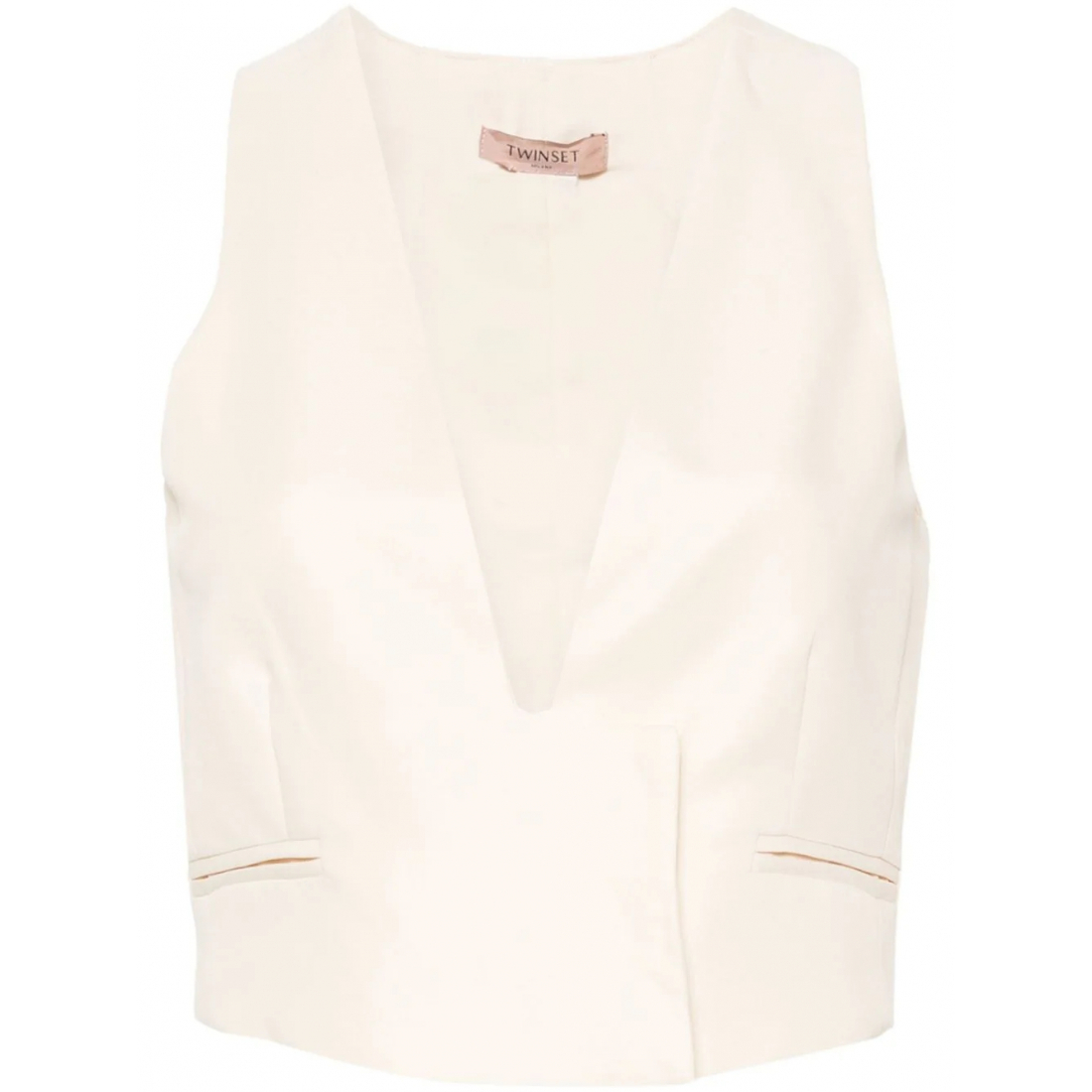 Manteau 'Slub-Texture Waist' pour Femmes