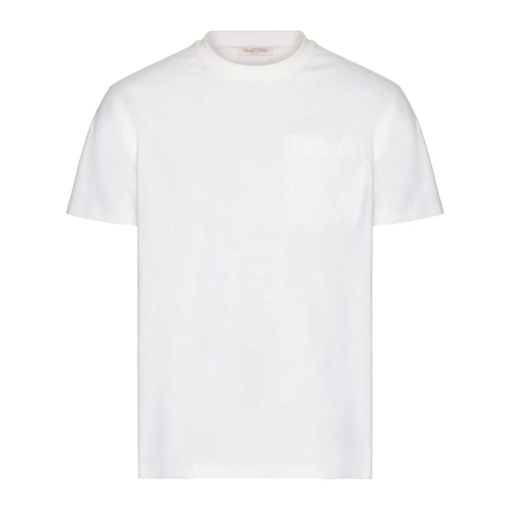 'V-Detail' T-Shirt für Herren