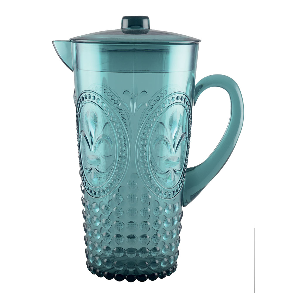 Turquoise Acrylic Pitcher