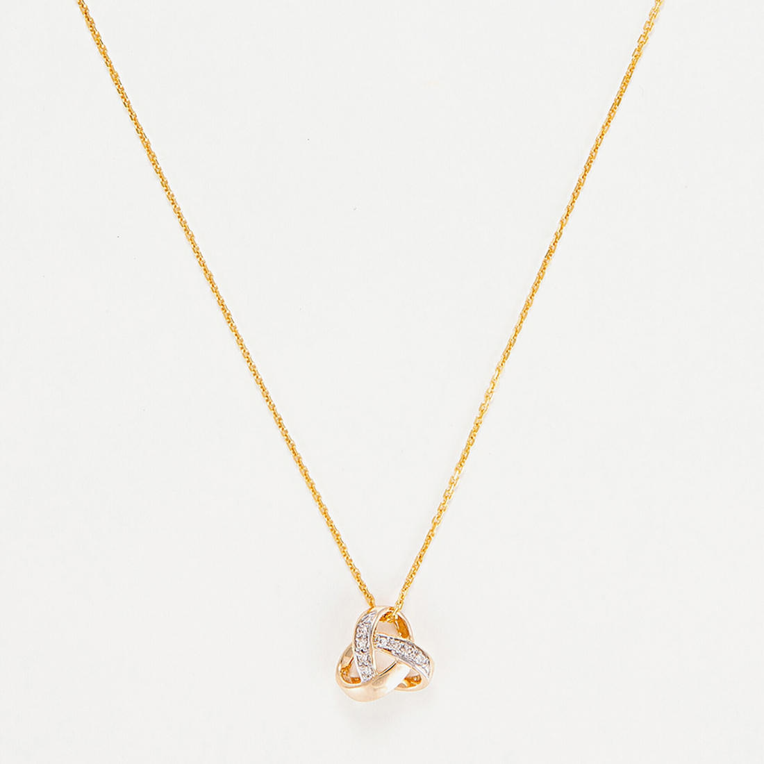 Women's 'Noeud Elegance' Pendant with chain