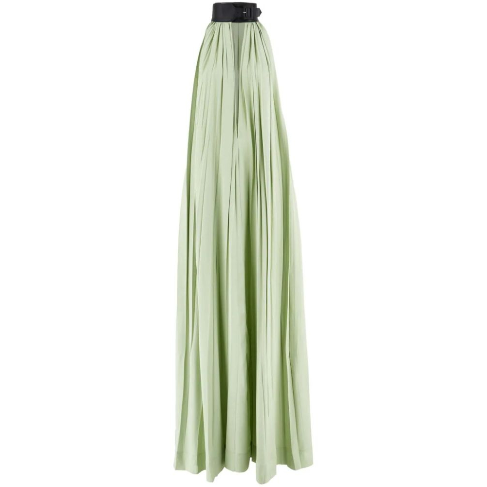 Robe maxi 'Buckle Collar' pour Femmes