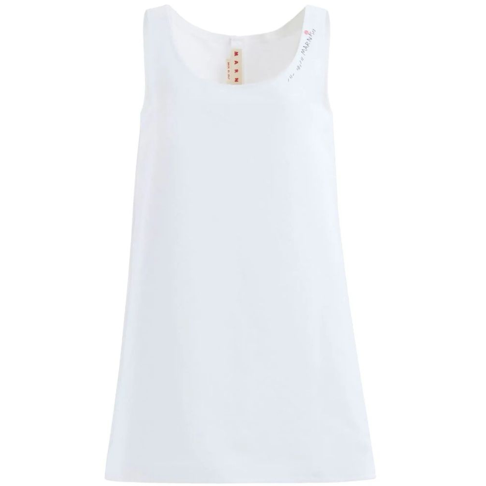 Robe mini 'Logo-Embroidered' pour Femmes