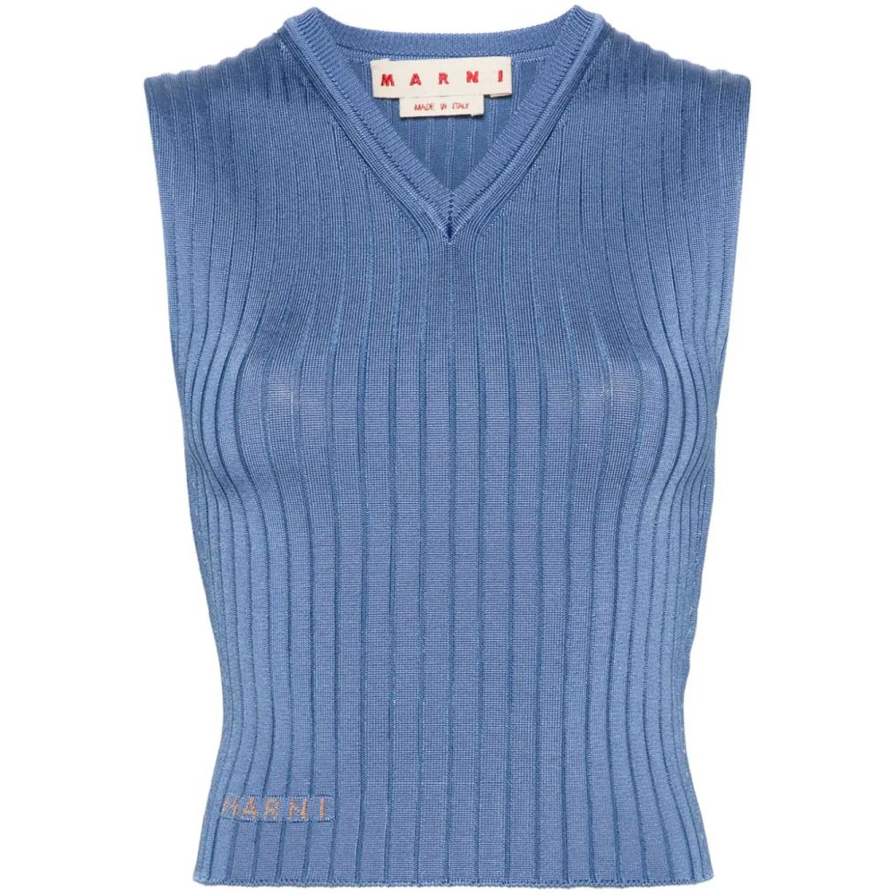 Haut sans manches 'Ribbed Knit' pour Femmes