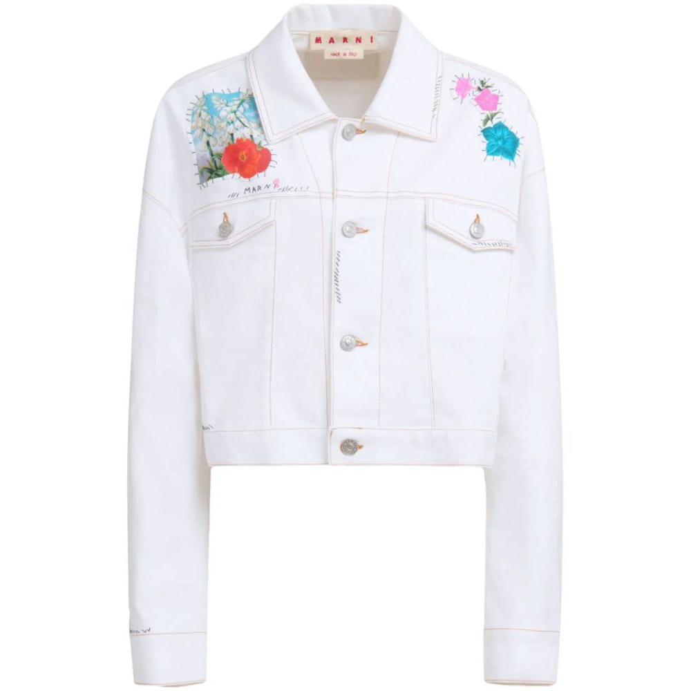 Veste 'Appliqué-Detail Logo-Embroidered' pour Femmes