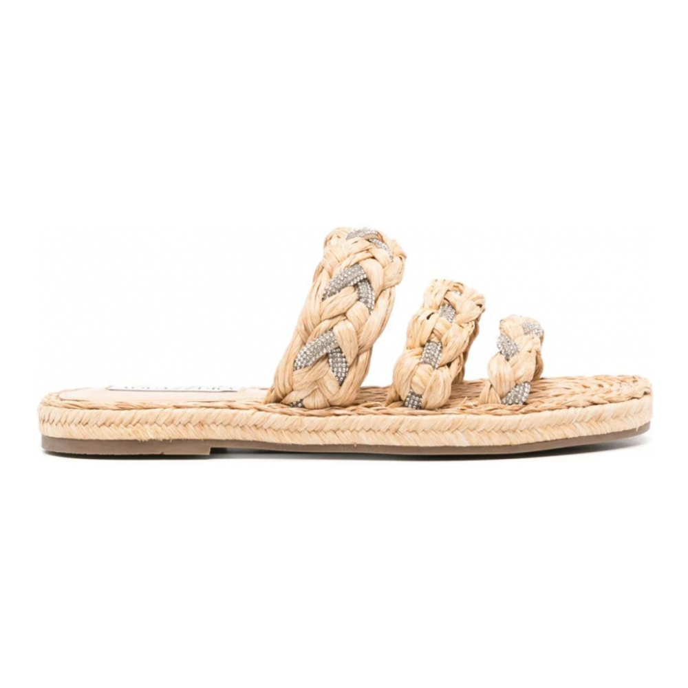 Espadrille Sandales 'Costiera Crystal-Embellishment' pour Femmes