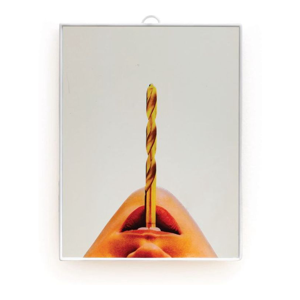 Miroir 'Small Drill' - 17.5 x 23 cm