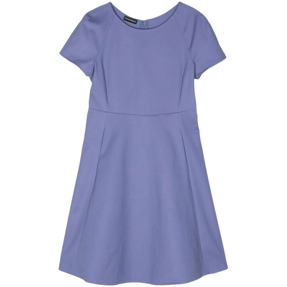 'Tonal-Stitching' Mini Kleid für Damen