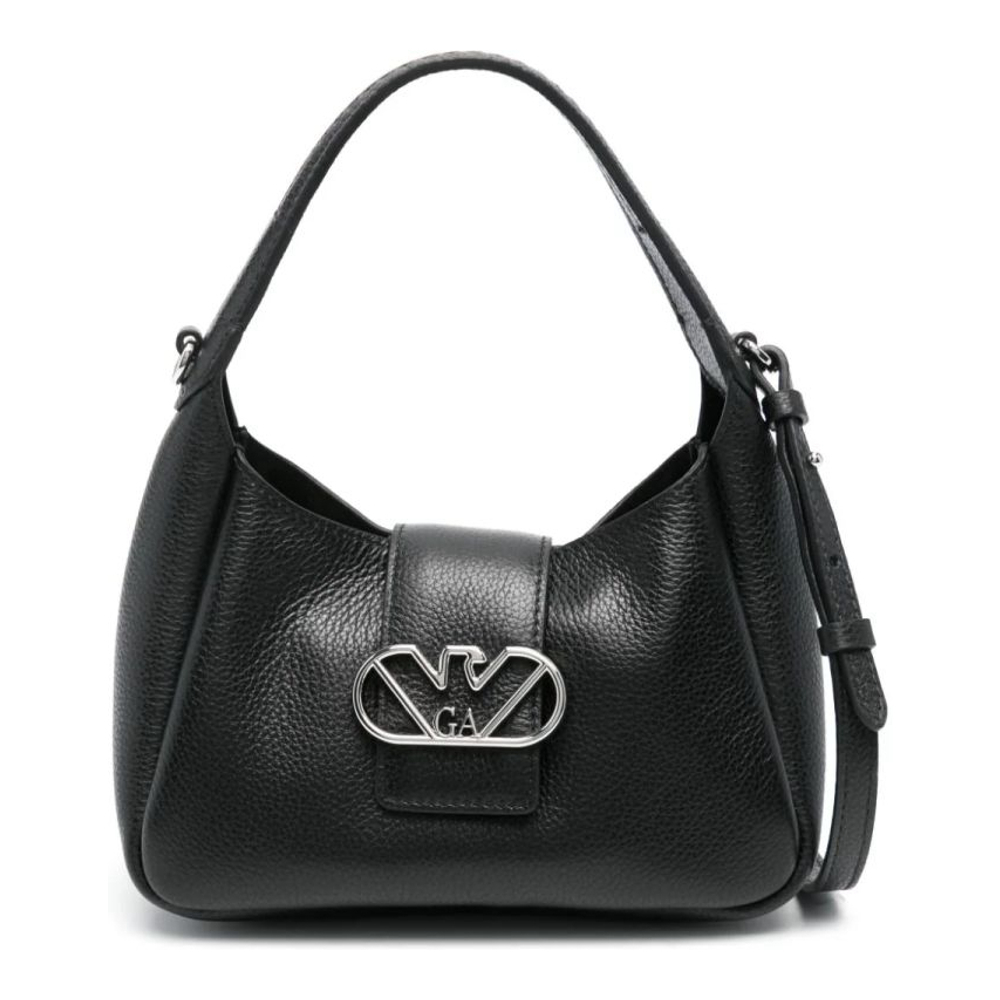 Sac cabas mini 'Logo-Plaque' pour Femmes