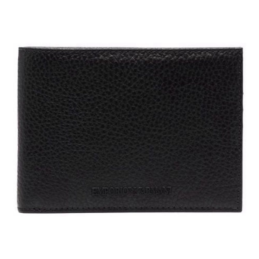 Portefeuille 'Pebbled Bi-Fold' pour Hommes
