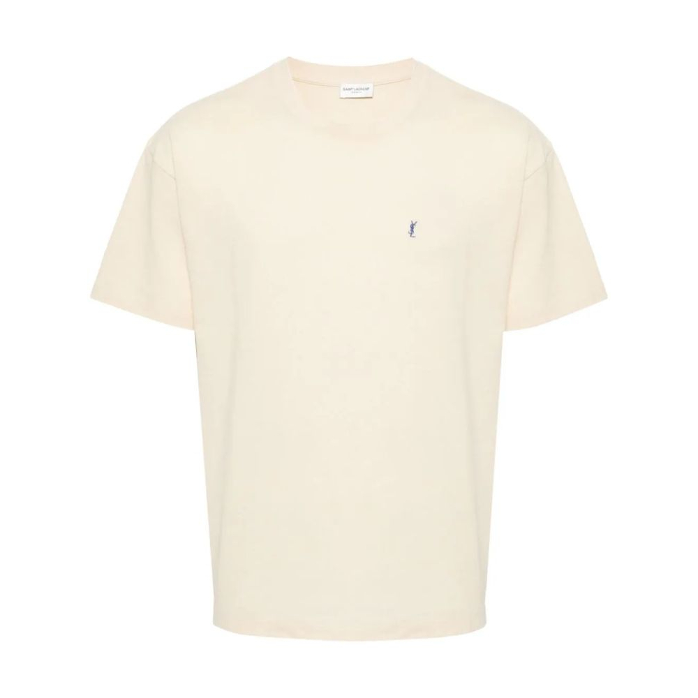 'Cassandre-Embroidered Piqué' T-Shirt für Herren
