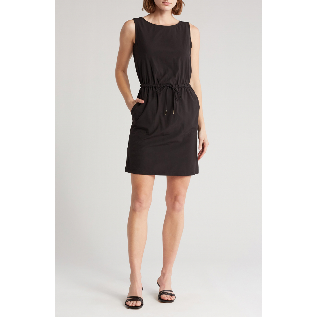 Femmes's 'Commuter Drawstring' Robe mini