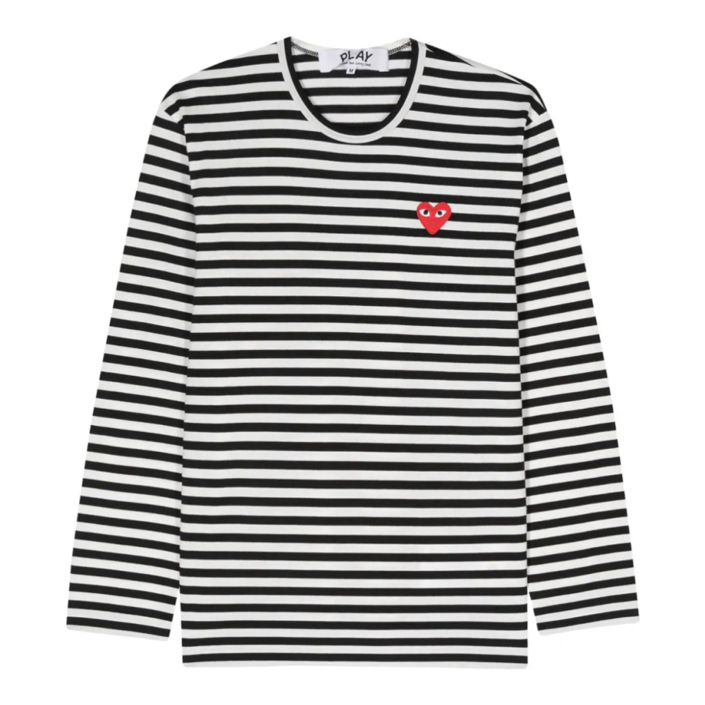 Pull 'Heart-Patch Striped'