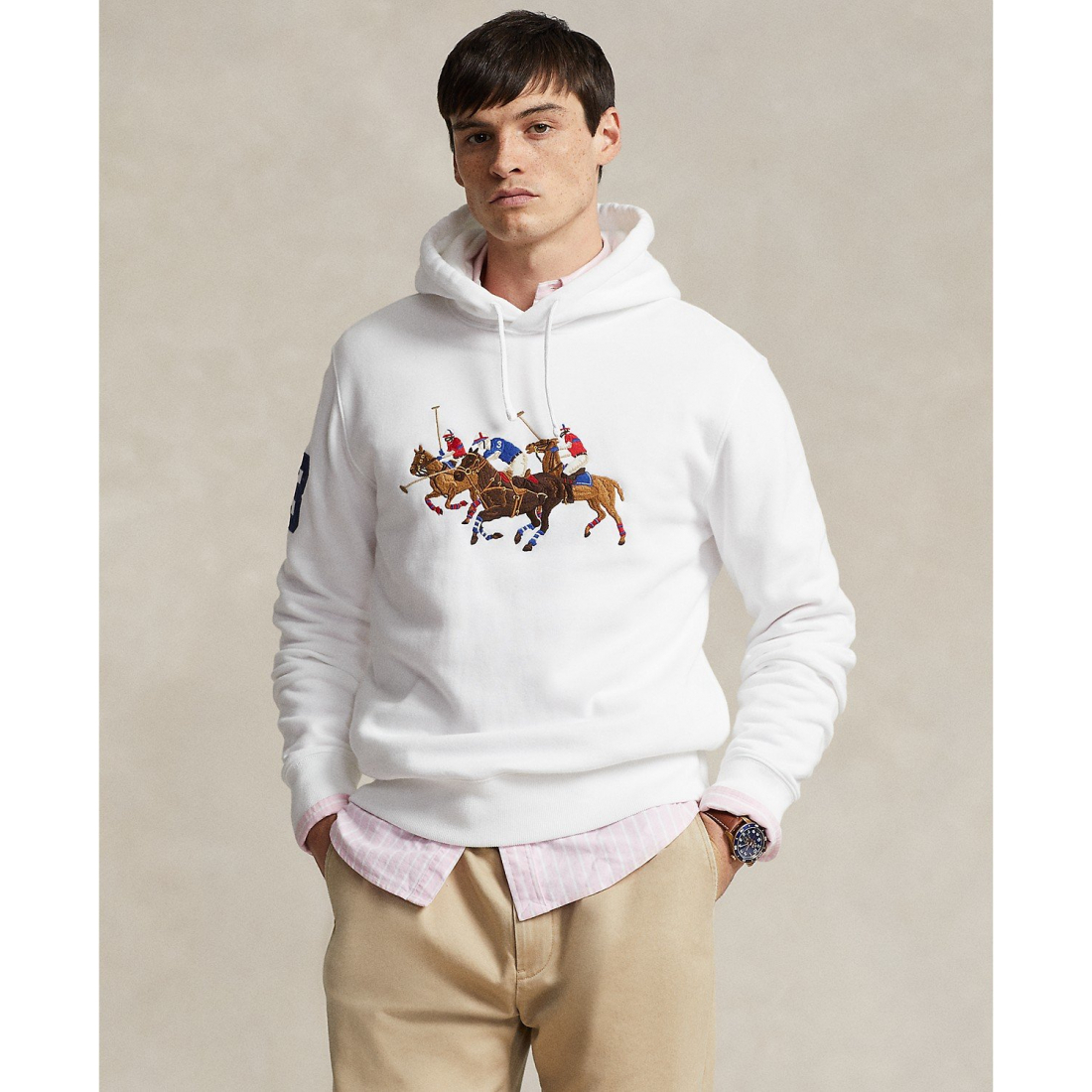 Sweatshirt à capuche  'Triple-Pony' pour Hommes