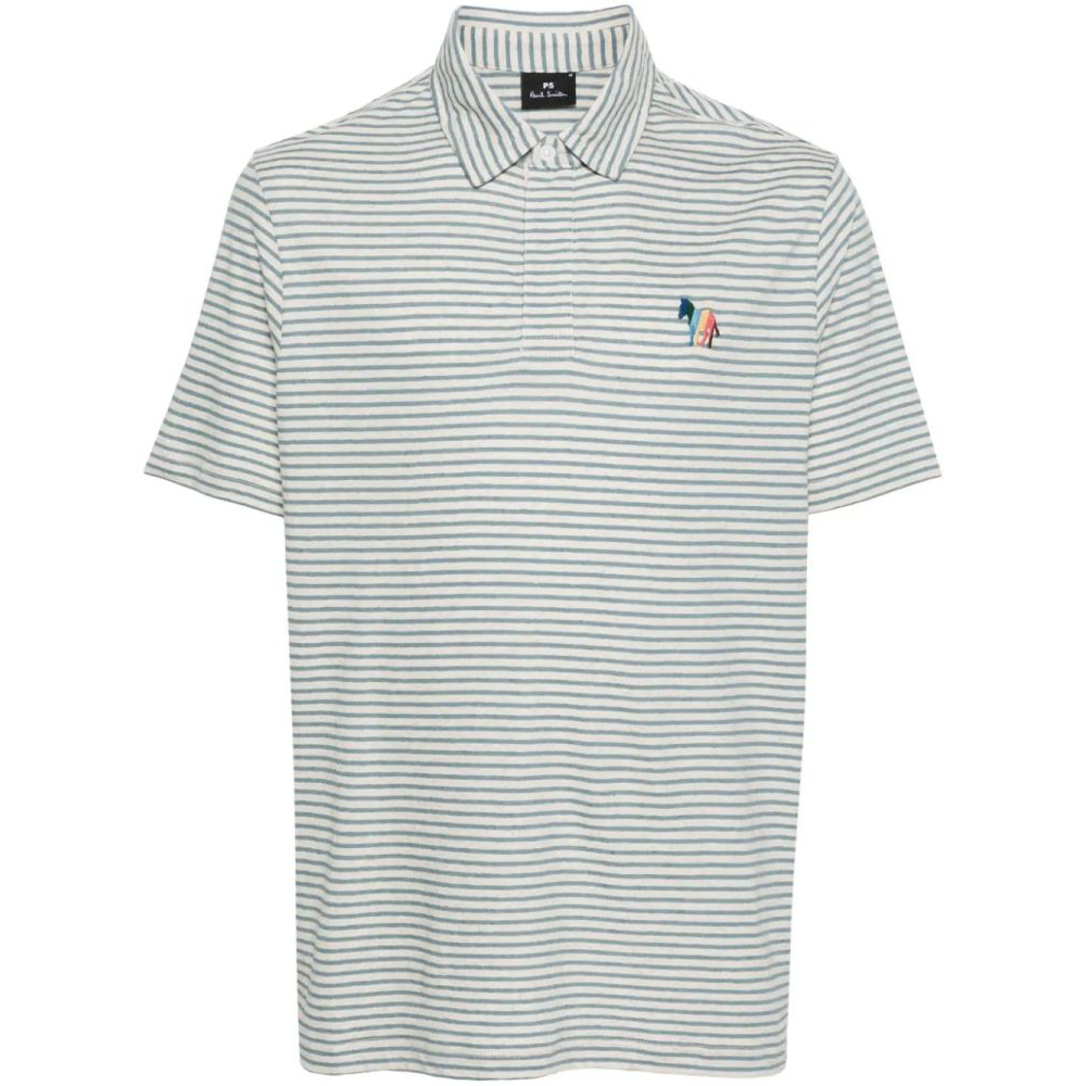 Men's 'Zebra Striped' Polo Shirt