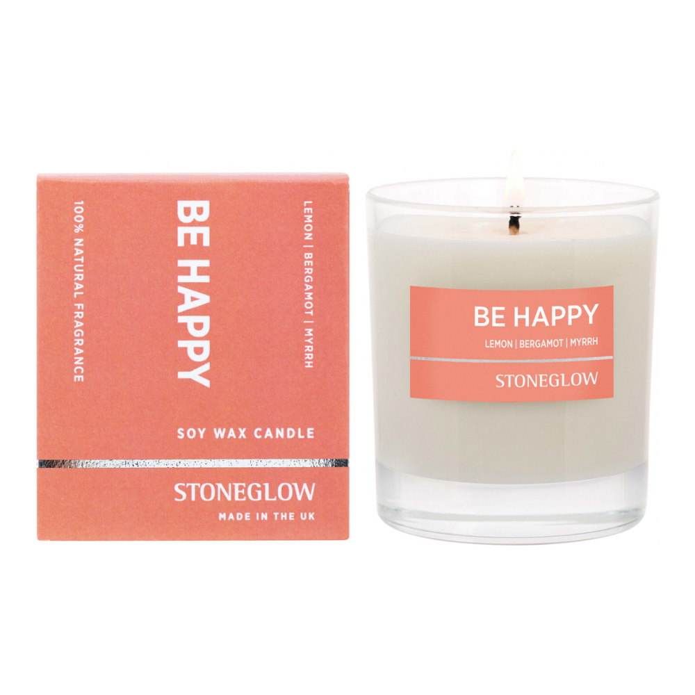 'Be Happy' Duftende Kerze - 220 g