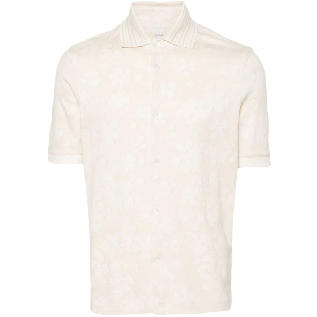 Men's 'Floral-Jacquard' Short sleeve shirt