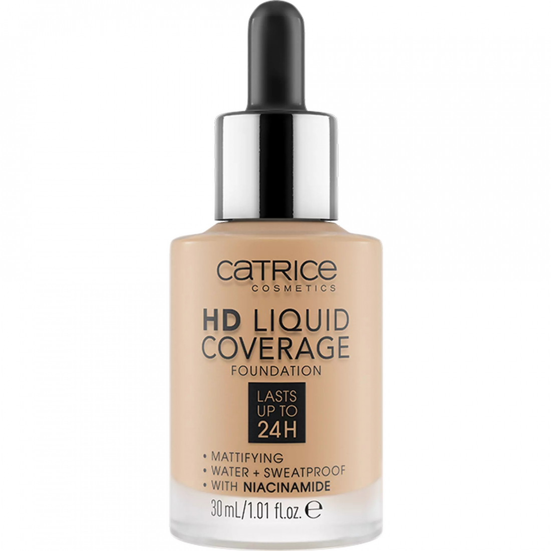 Fond de teint 'HD Liquid Coverage' - 032 Nude Beige 30 ml