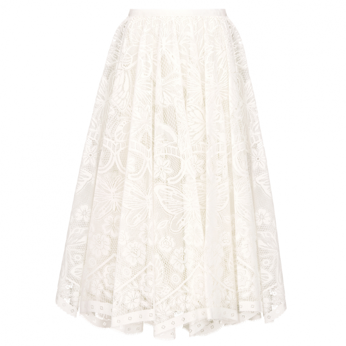 Jupe Midi 'Allover Butterfly Motif' pour Femmes