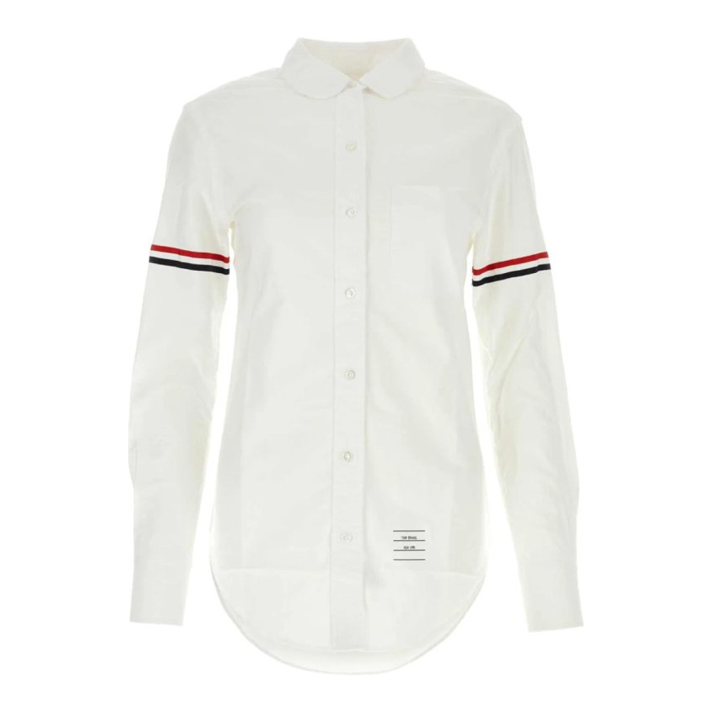 Chemise 'Classic Round Collar' pour Femmes