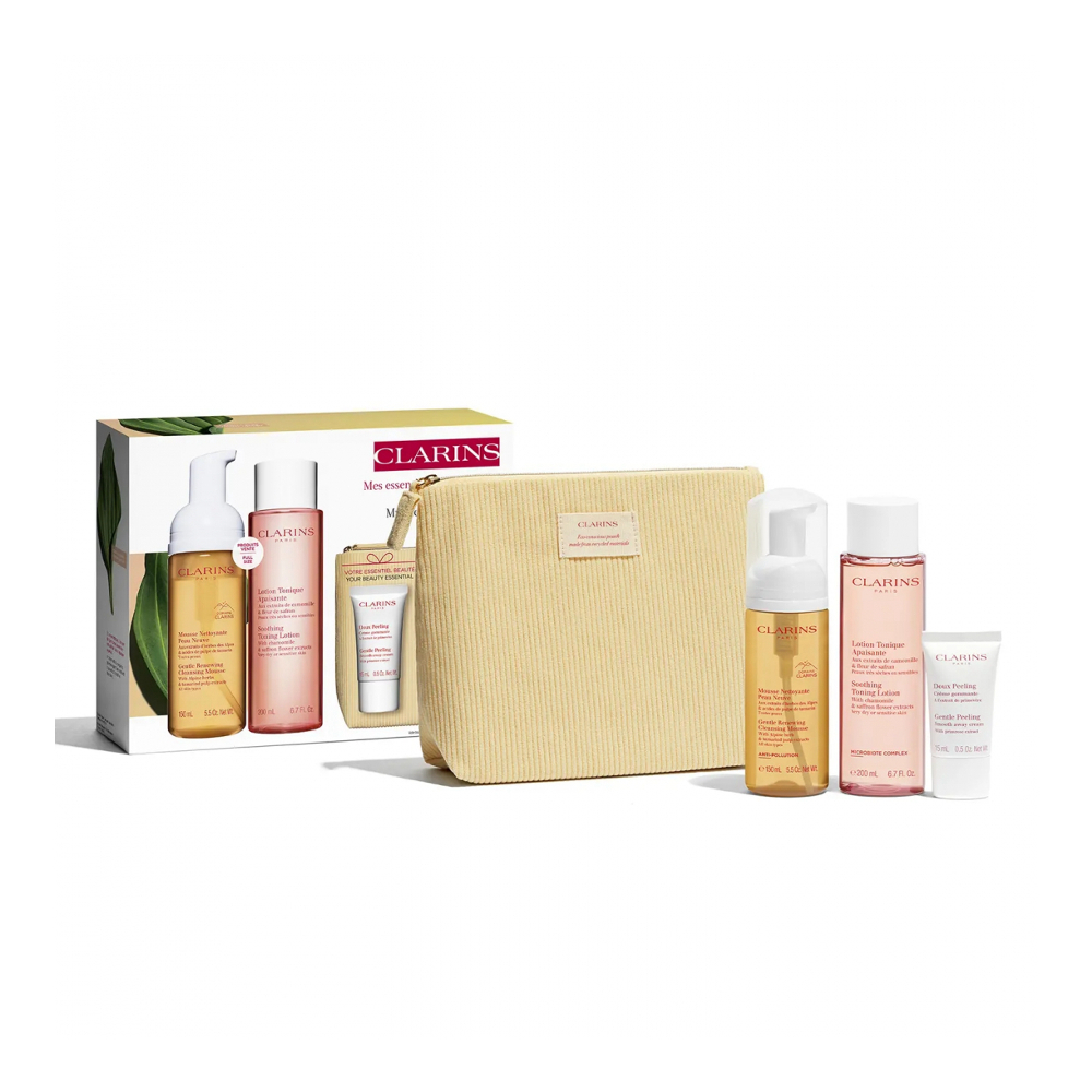 Coffret de soins de la peau 'My Cleansing Essentials' - Peaux sensibles, 4 Pièces