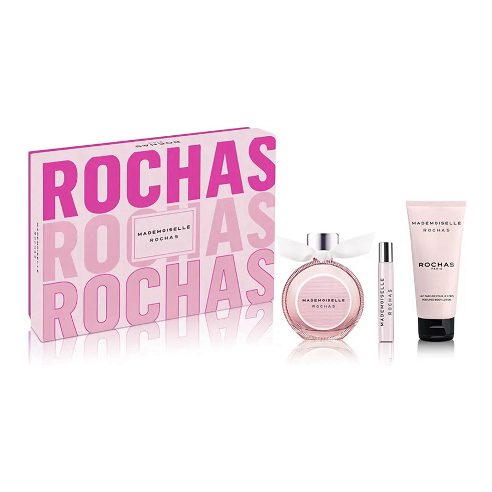 Coffret de parfum 'Mademoiselle Rochas' - 3 Pièces