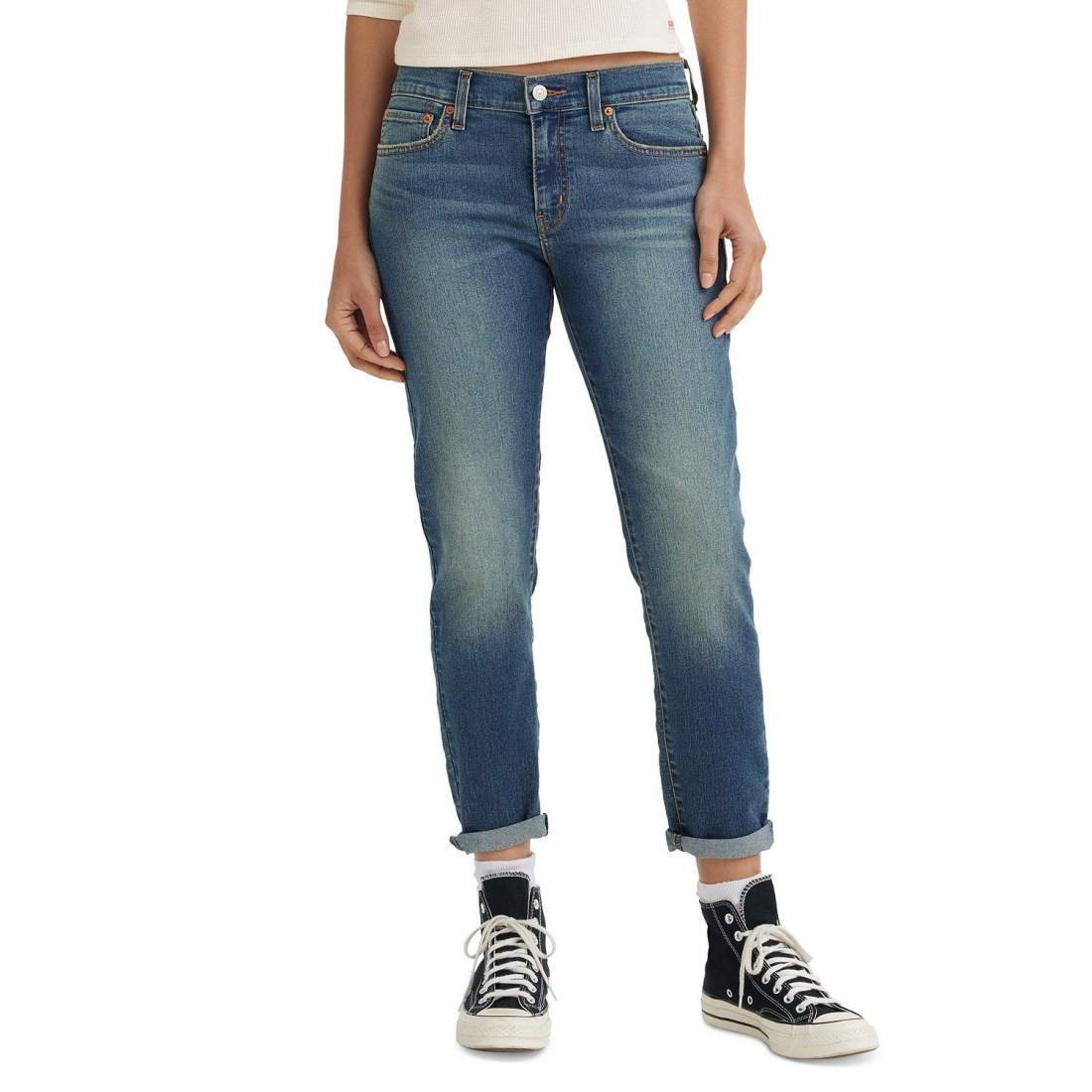 Women's 'Relaxed Boyfriend Tapered-Leg' Boyfriend Jeans