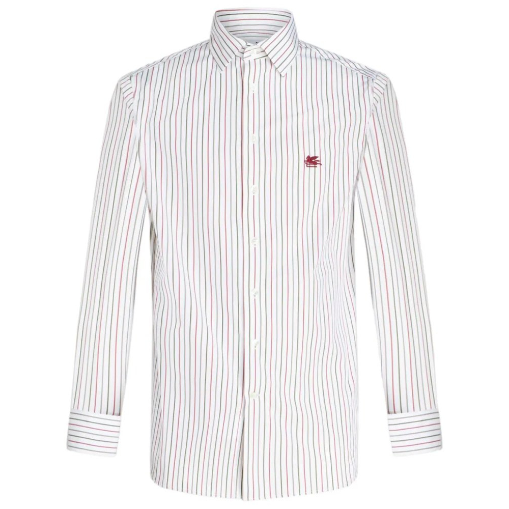 Chemise 'Logo-Embroidered' pour Hommes