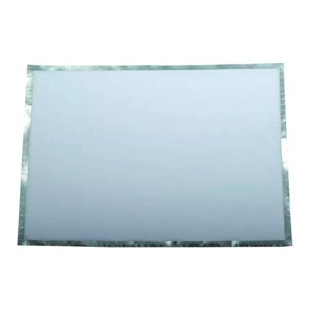 Abreißbare Platzsets, weiß und silber, 32 Stück