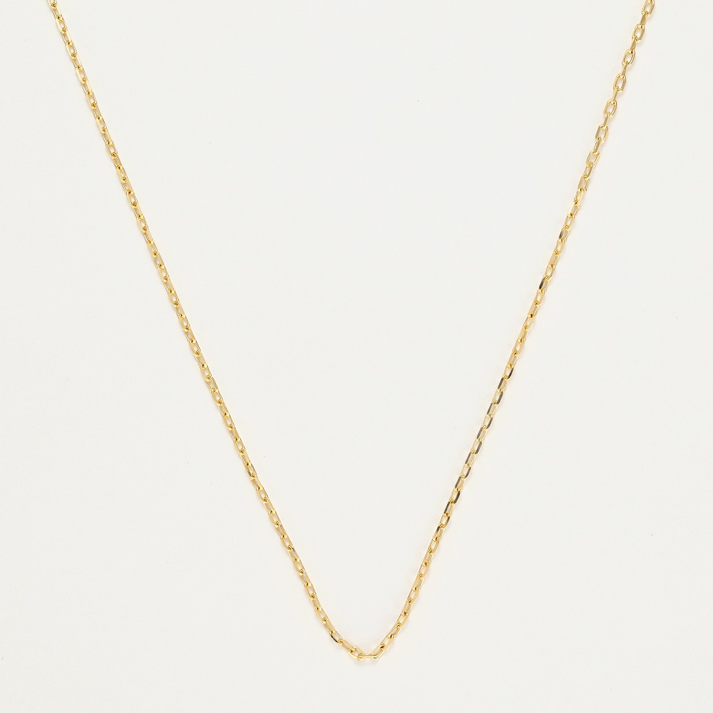 375/1000 Yellow Gold Chain, 43Cm