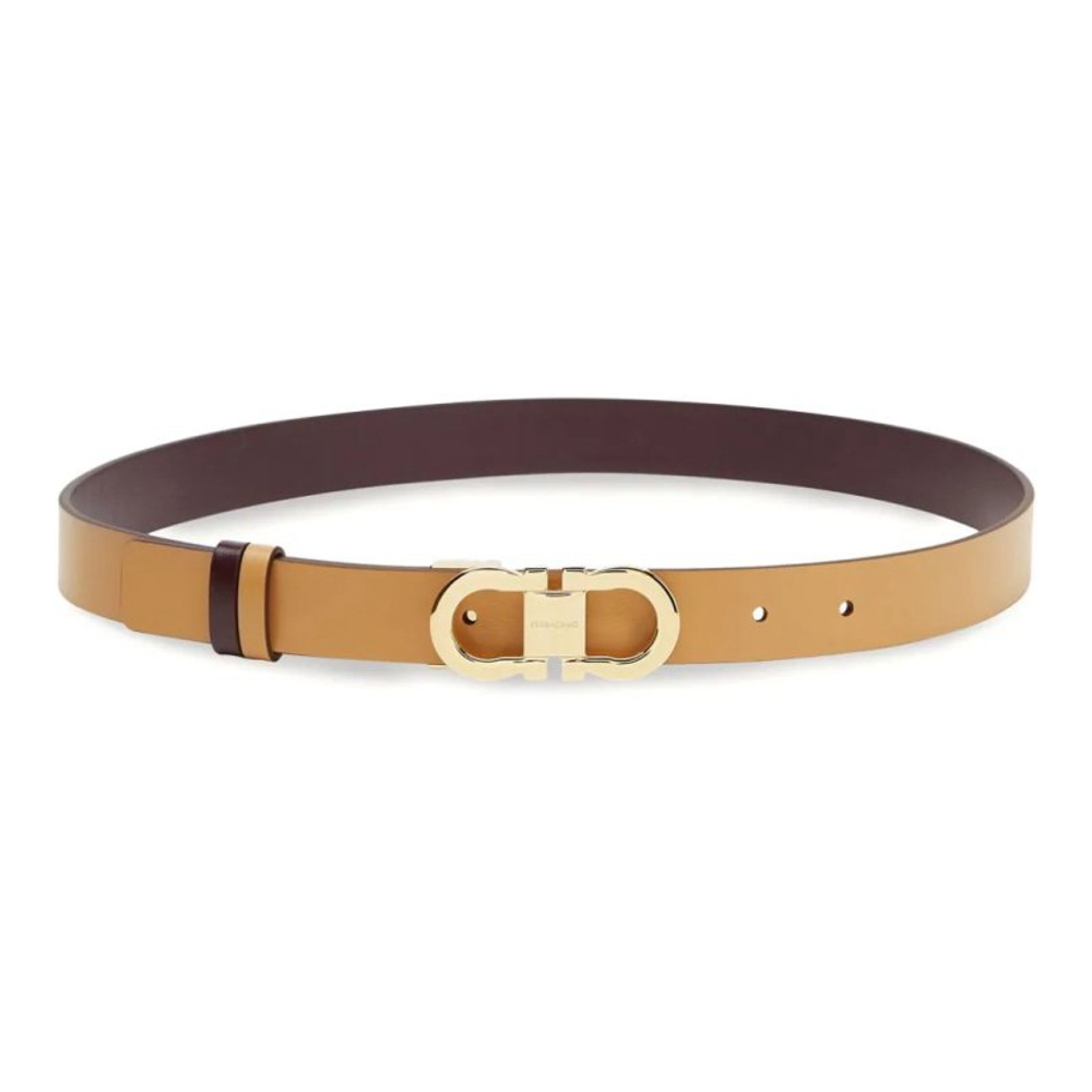 Ceinture 'Gancini-Buckle Reversible' pour Femmes
