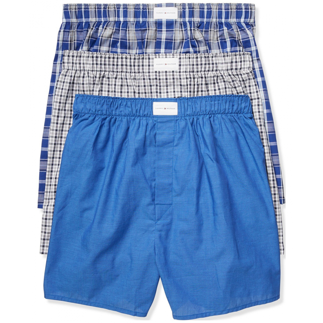 '3-Pack Classic Printed Cotton Poplin Boxers' für Herren
