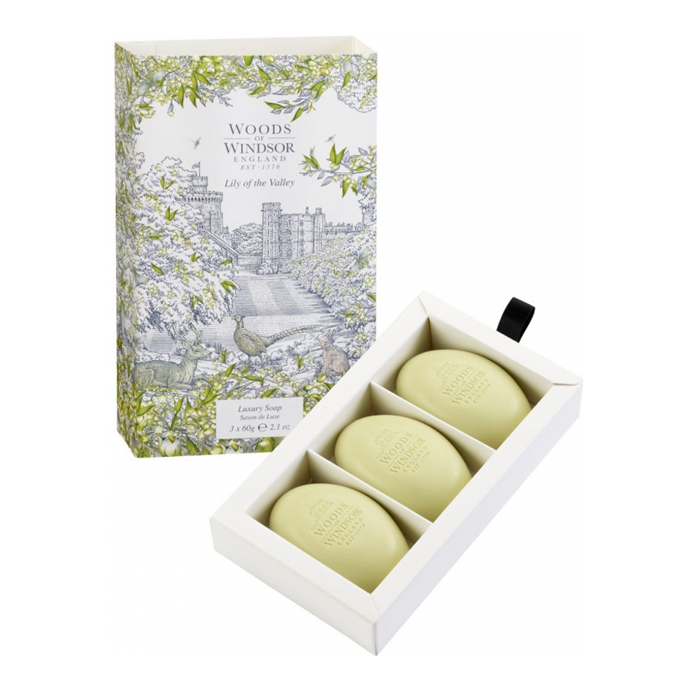Set de savon 'Lily Of The Valley' - 60 g, 3 Pièces