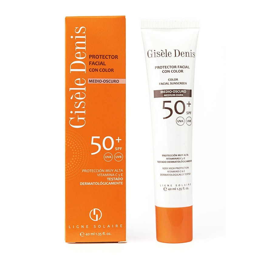 Crème solaire teintée 'SPF50+' - Medium Dark 40 ml