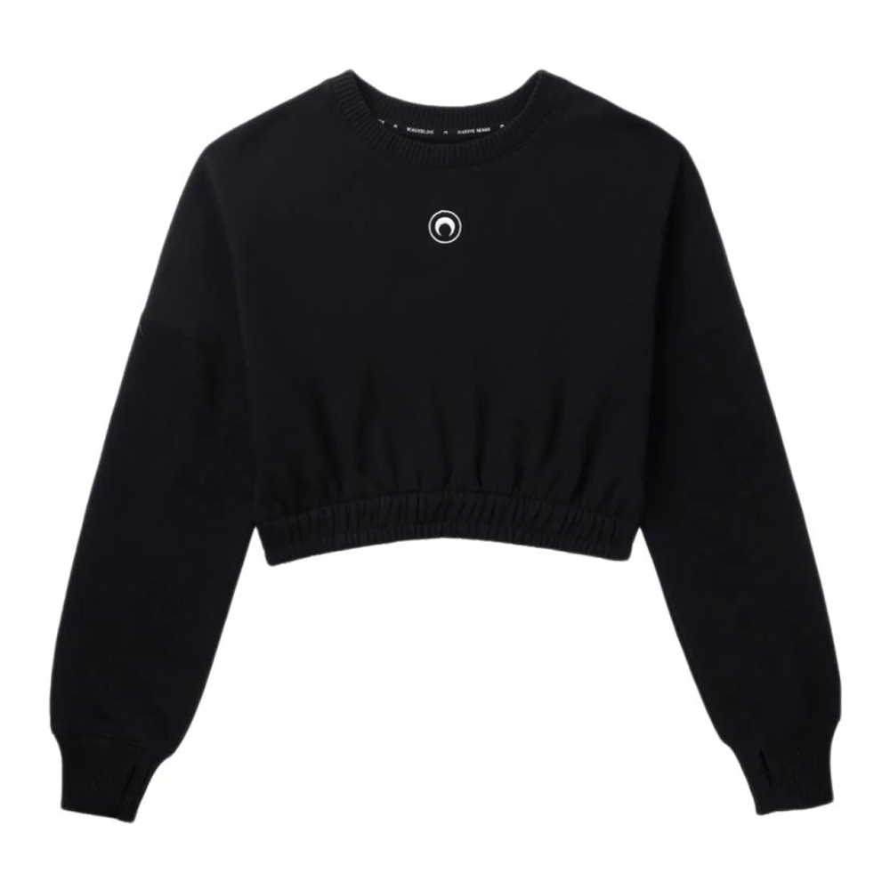 Sweatshirt 'Crescent Moon-Embroidered' pour Femmes