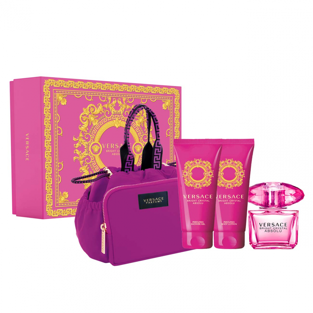 Coffret de parfum 'Bright Crystal Absolu' - 4 Pièces
