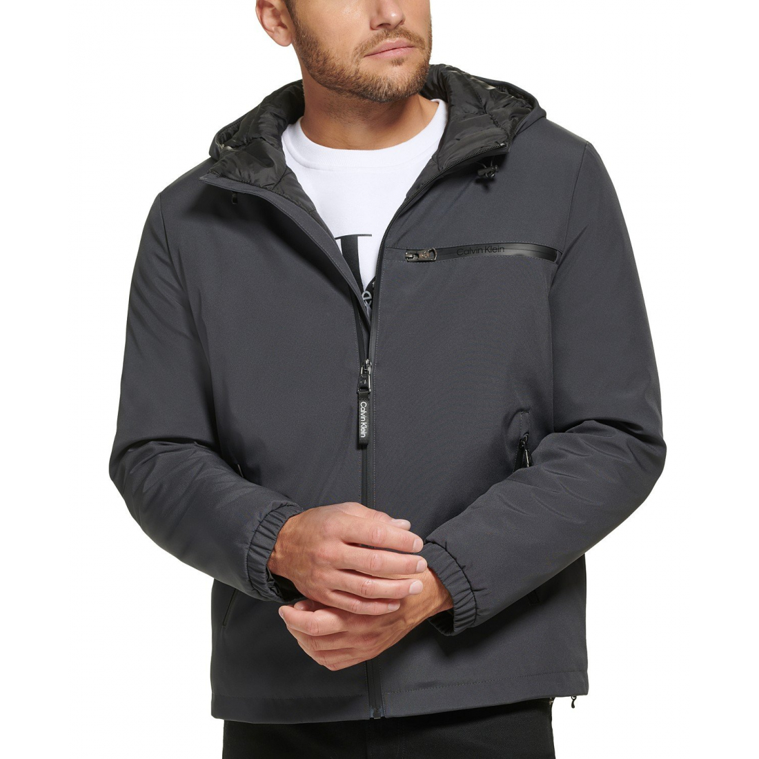 'Infinite Stretch Water-Resistant Hooded' Regenjacke  für Herren