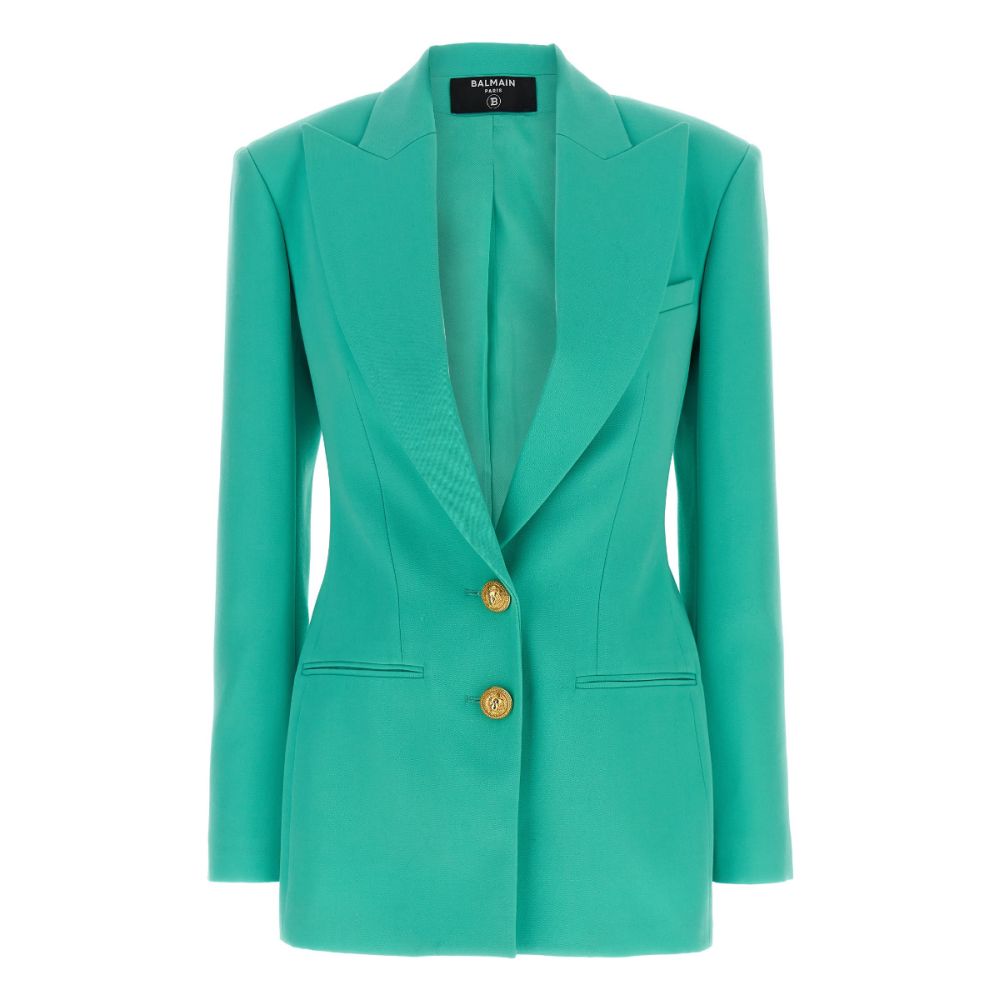 'Logo' Klassischer Blazer für Damen