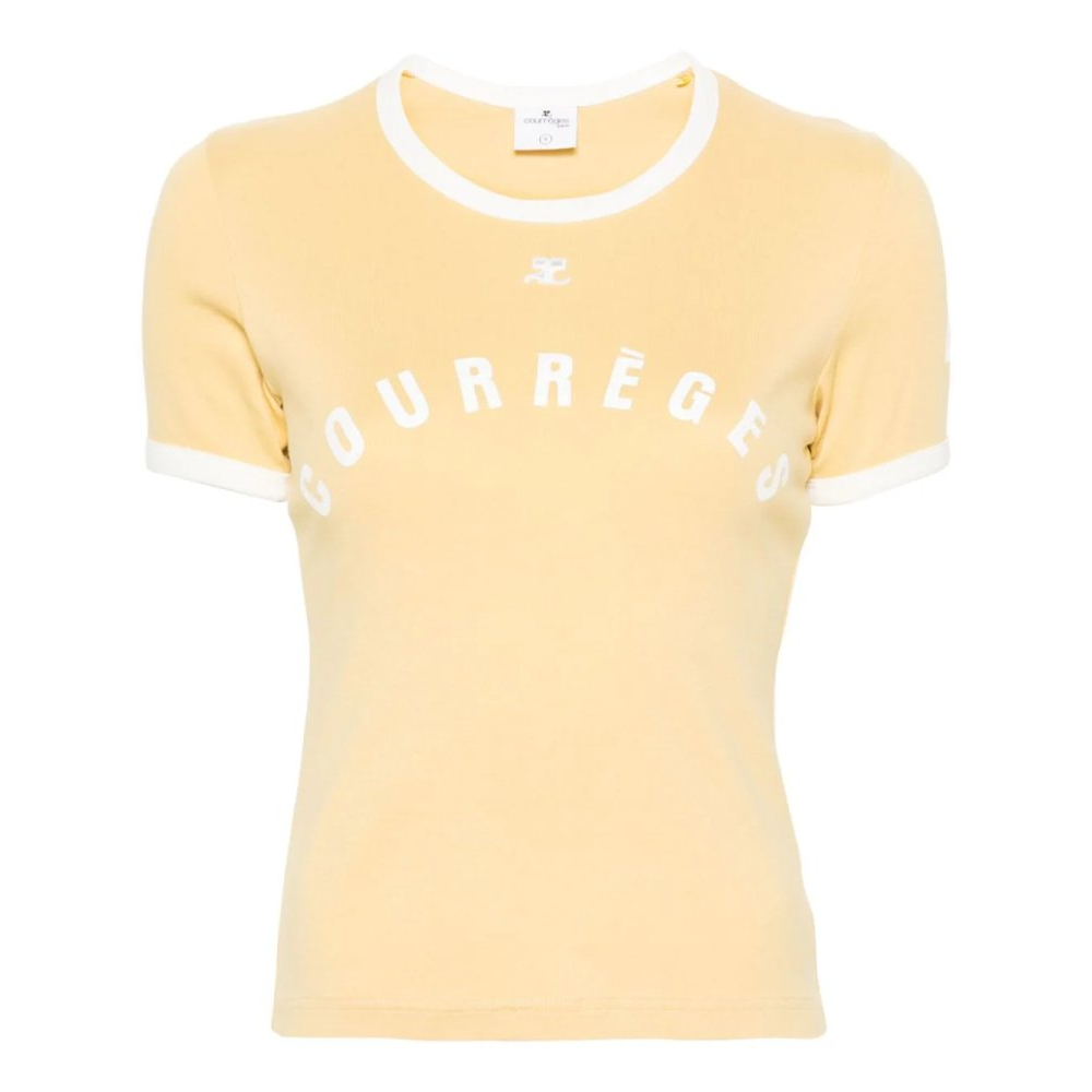 T-shirt 'Logo-Print' pour Femmes